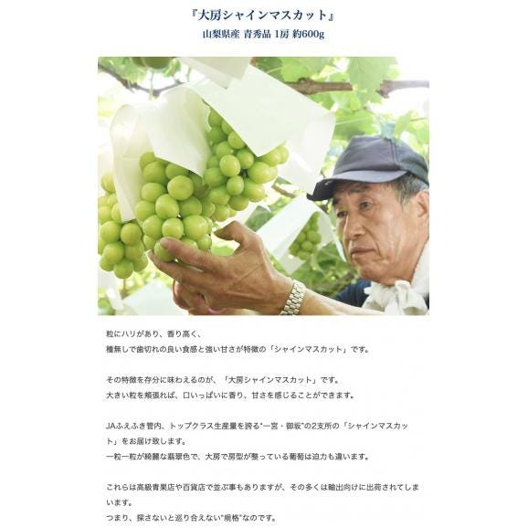 『大房シャインマスカットと伊達の桃、豊水梨セット』 旬の果物3種 計約1.7kg 簡易箱 ※冷蔵 送料無料02