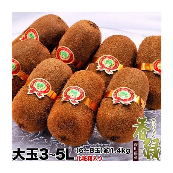 『香緑（こうりょく）』香川県産キウイフルーツ　スイート16　3～5L　約1.4kg (8～10玉) ※常温　送料無料02