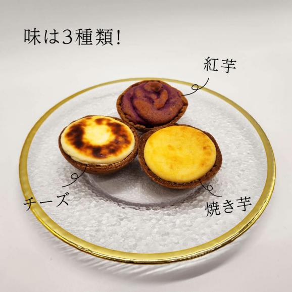 【お芋のタルトセット】焼き芋タルト・紅芋タルト・チーズタルト〈各2個ずつ〉03