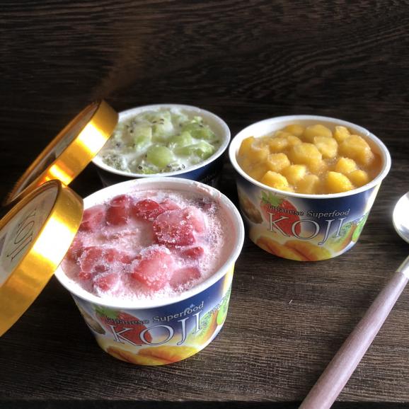 ギフトセット　生甘酒シャーベットJapanese Superfood"KOJI"FROZEN １セット（6個入り）03
