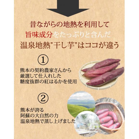 さつまいも 紅はるか 干し芋 送料無料 170g 温泉地熱で蒸し上げた 紅はるかの干し芋 無添加 無着色 熊本県産 ほしいも サツマイモ お菓子 無添加 和菓子 おやつ05