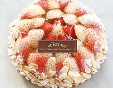 atTerrace 軽井沢 『紅白いちごタルト』 1個 5号サイズ ※冷蔵