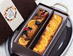 フルーツのウメダ 『パウンドケーキ詰め合わせ』 ミックス＆オレンジ 各1本 2本入り ※常温