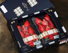 『あまりん』埼玉県産いちご 2パック（1パック 約250g）産地箱 風袋込 ※冷蔵