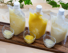 アララガマ農園『3種飲み比べ 冷凍パインピューレ』沖縄県西表島産パインアップル 3種×200ml ※冷凍