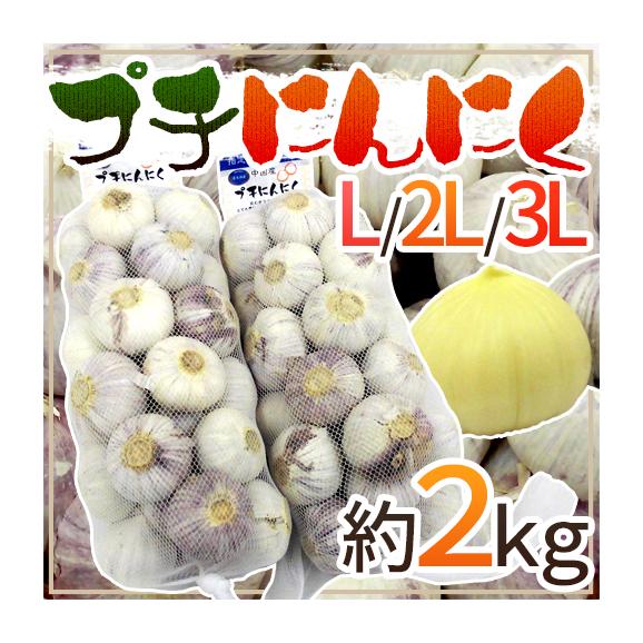 【送料無料】”プチにんにく” L/2L/3L 約2kg